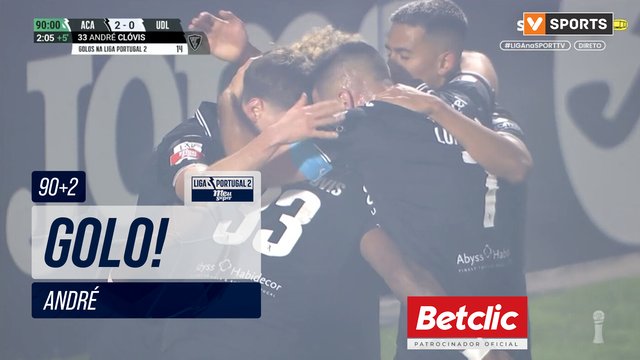 GOLO! Académico, André aos 90'+2', Académico 2-0 U. Leiria