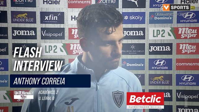 Flash Interview Anthony Correia (Académico)