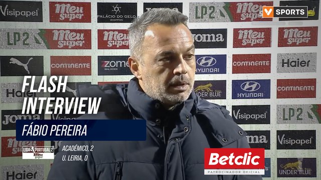 Flash Interview Fábio Pereira (U. Leiria)
