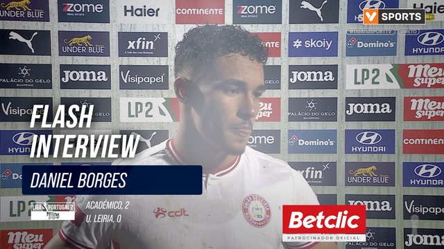 U. Leiria, Flash Interview, Daniel Borges