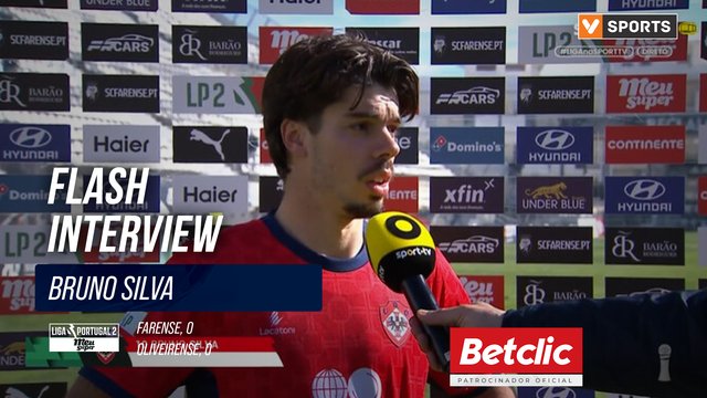 Flash Interview Bruno Silva (UD Oliveirense)