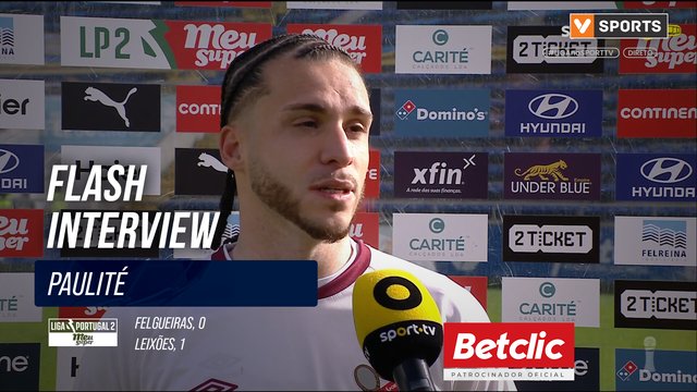 Flash Interview Paulité (Leixões)