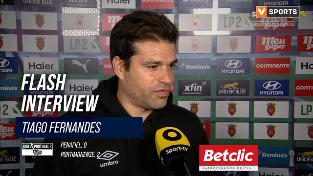 Flash Interview Tiago Fernandes (Portimonense)