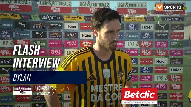 Flash Interview Dylan (Lourosa FC)