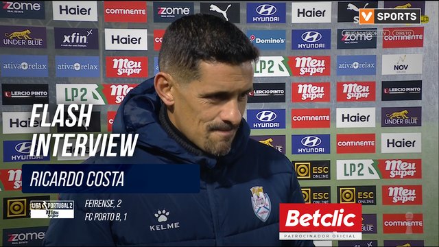 Flash Interview Ricardo Costa (Feirense)
