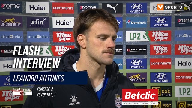 Flash Interview Leandro Antunes (Feirense)