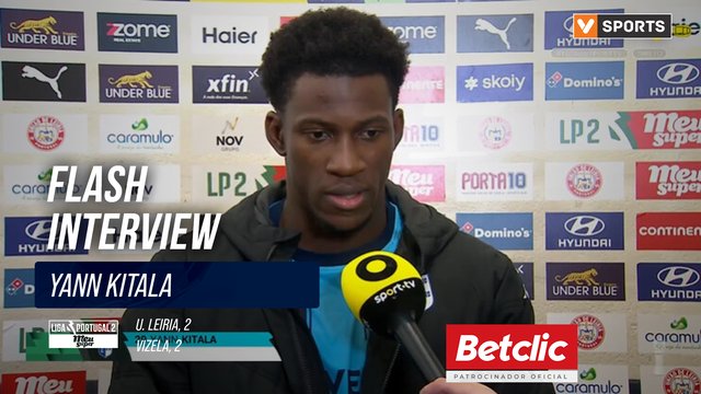 Flash Interview Yann Kitala (Vizela)