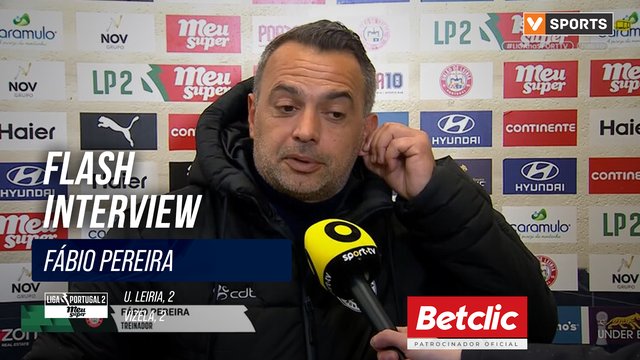 Flash Interview Fábio Pereira (U.Leiria)