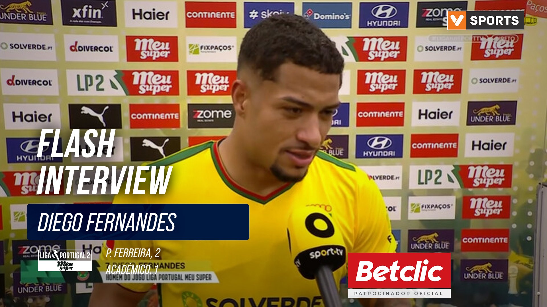 Flash Interview Diego Fernandes (P.Ferreira)