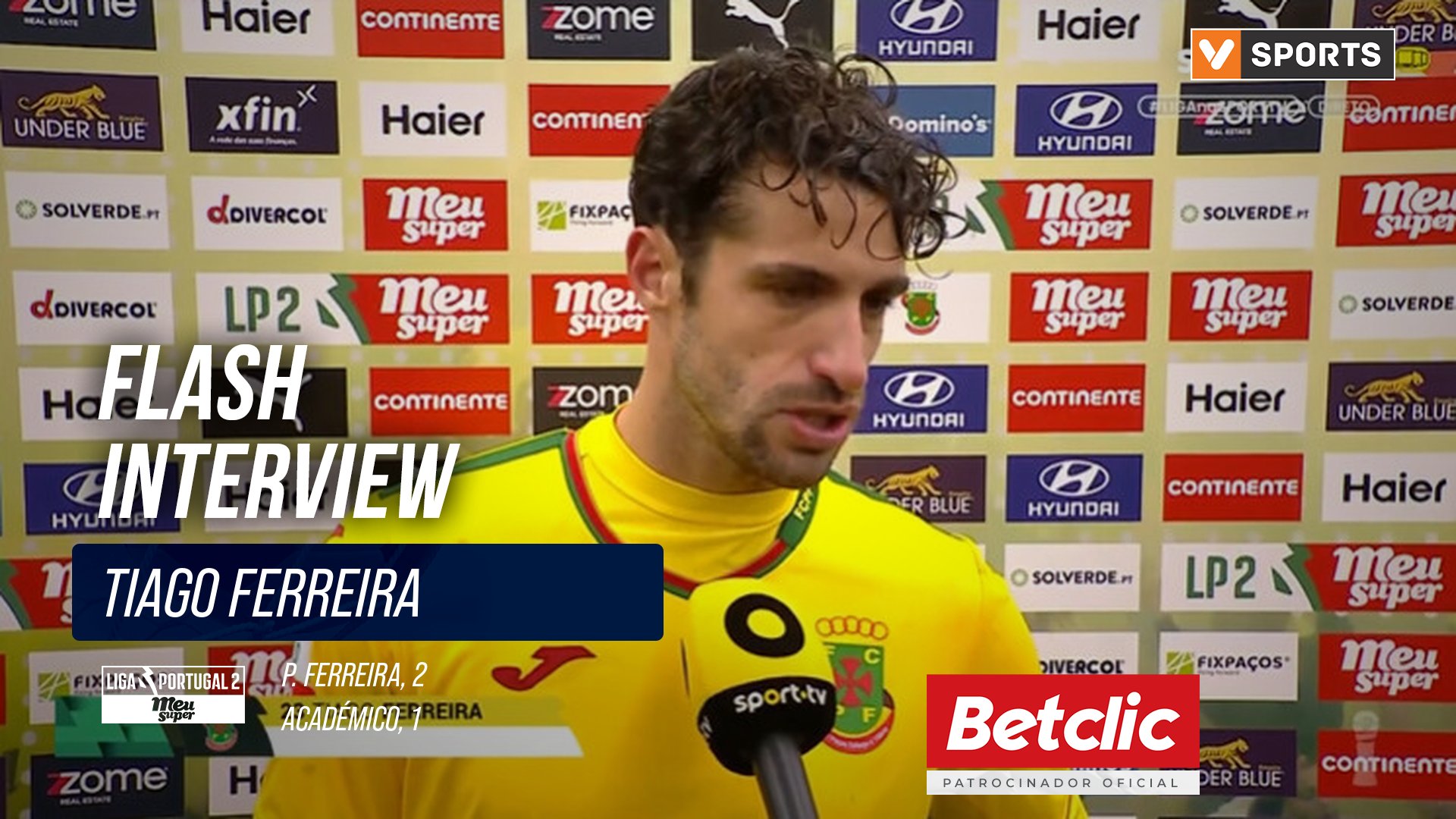 P. Ferreira, Flash Interview, Tiago Ferreira