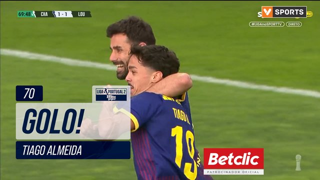 GOLO! GD Chaves, Tiago Almeida aos 70', GD Chaves 2-1 L. Lourosa FC