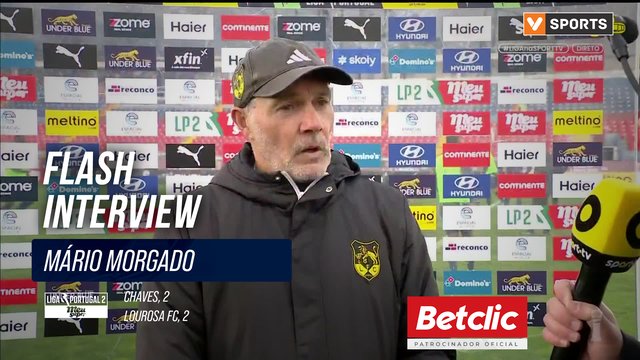 Flash Interview Mário Morgado (Lourosa)