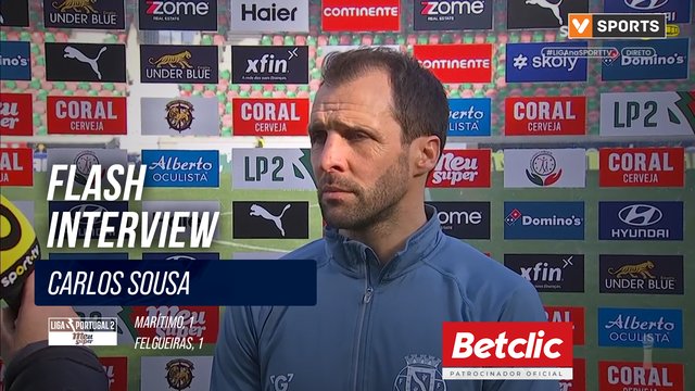 Flash Interview Carlos Sousa (Felgueiras)