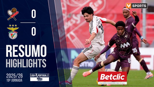 Liga Meu Super (19ª Jornada): Resumo Leixões 0-0 Benfica B