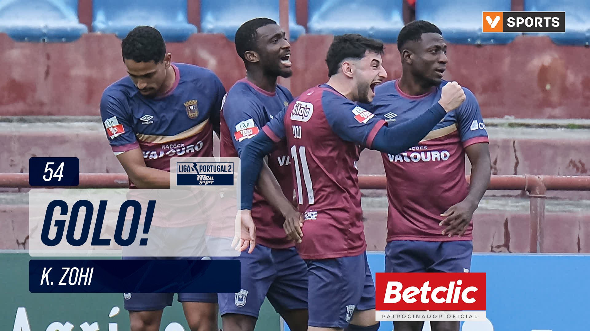 GOLO! Torreense, K. Zohi aos 54', Torreense 2-0 Fa...