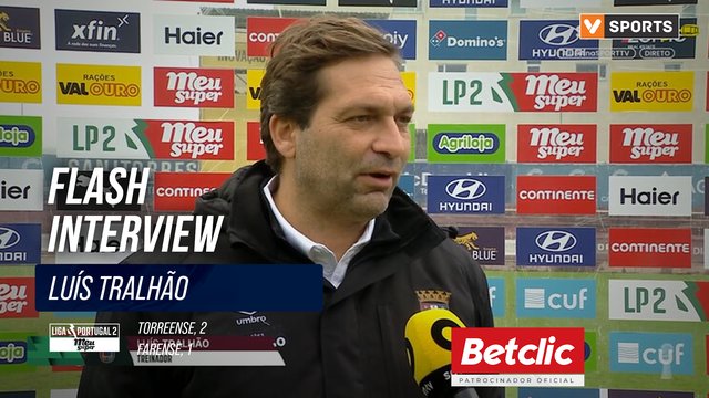 Flash Interview Luís Tralhão (Torreense)