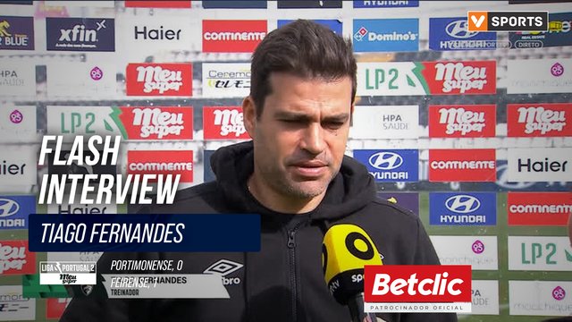 Flash Interview Tiago Fernandes (Portimonense)