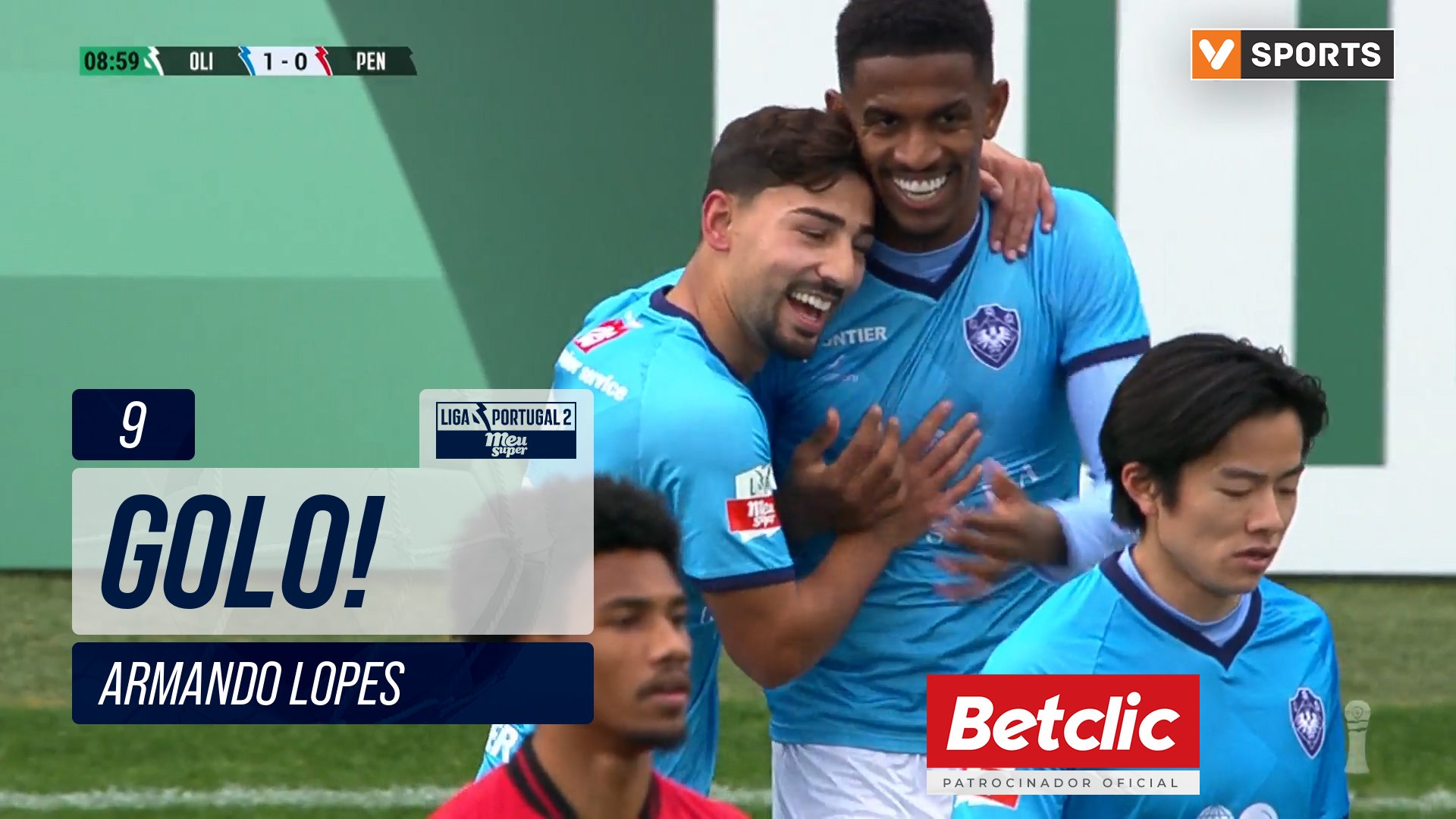 GOLO! Oliveirense, Armando Lopes aos 9', Oliveiren...