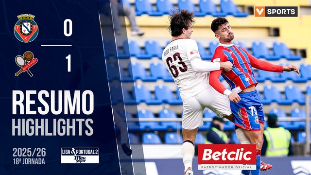 Liga Meu Super (18ª Jornada): Resumo Felgueiras 0-1 Leixões