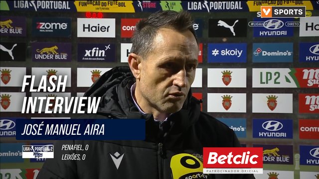 Flash Interview José Manuel Aira (Penafiel)