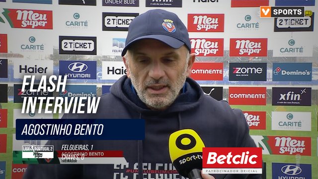 Flash Interview Agostinho Bento (Felgueiras)