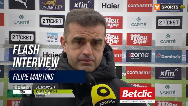 Flash Interview Filipe Martins (Chaves)