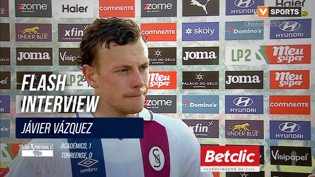 Flash Interview Jávier Vázquez (Torreense)