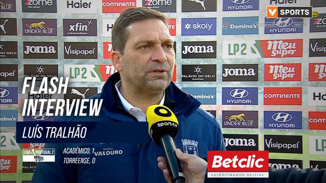 Flash Interview Luís Tralhão (Torreense)