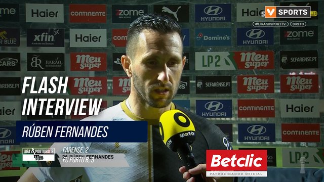 Farense, Flash Interview, Rúben Fernandes