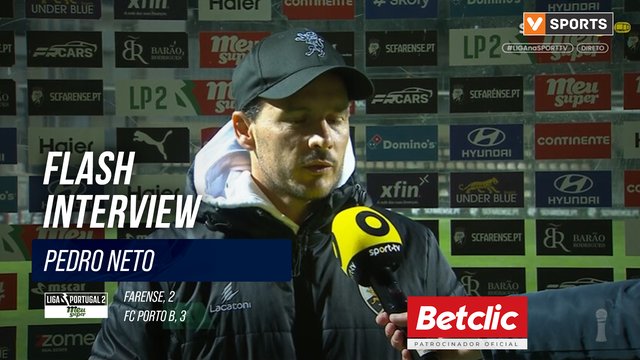 Flash Interview Pedro Neto (Farense)