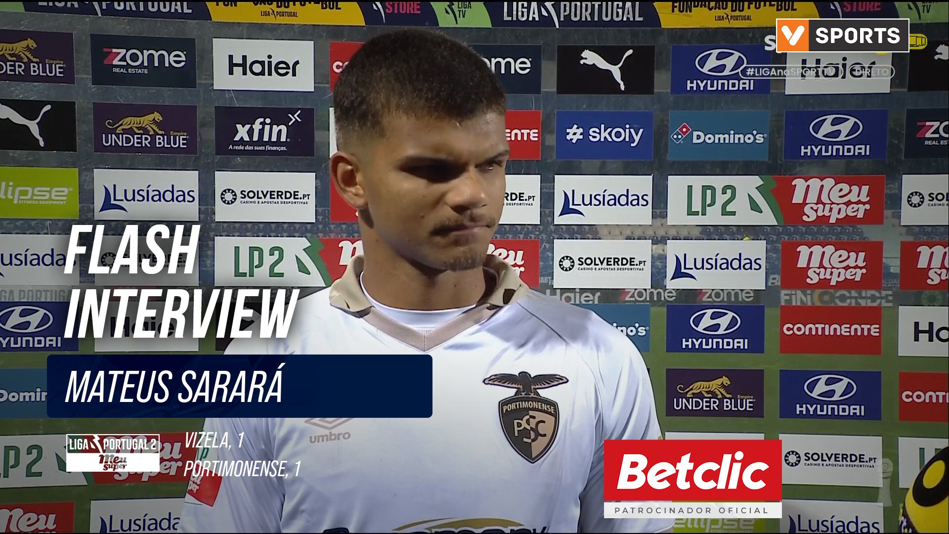 Flash Interview Mateus Sarará (Portimonense)