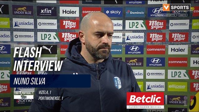 Flash Interview Nuno Silva (Vizela)