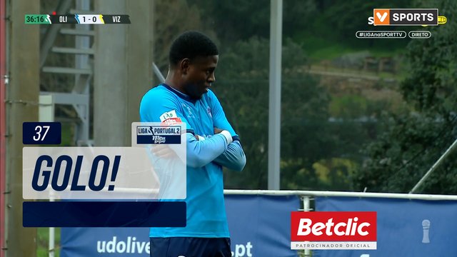 GOLO! , Y.Rodríguez aos 37', Oliveirense 2-0 Vizela