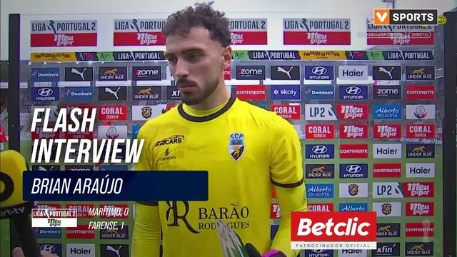 Farense, Flash Interview, Brian Araújo