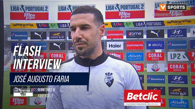 Flash Interview José Augusto Faria (Farense)