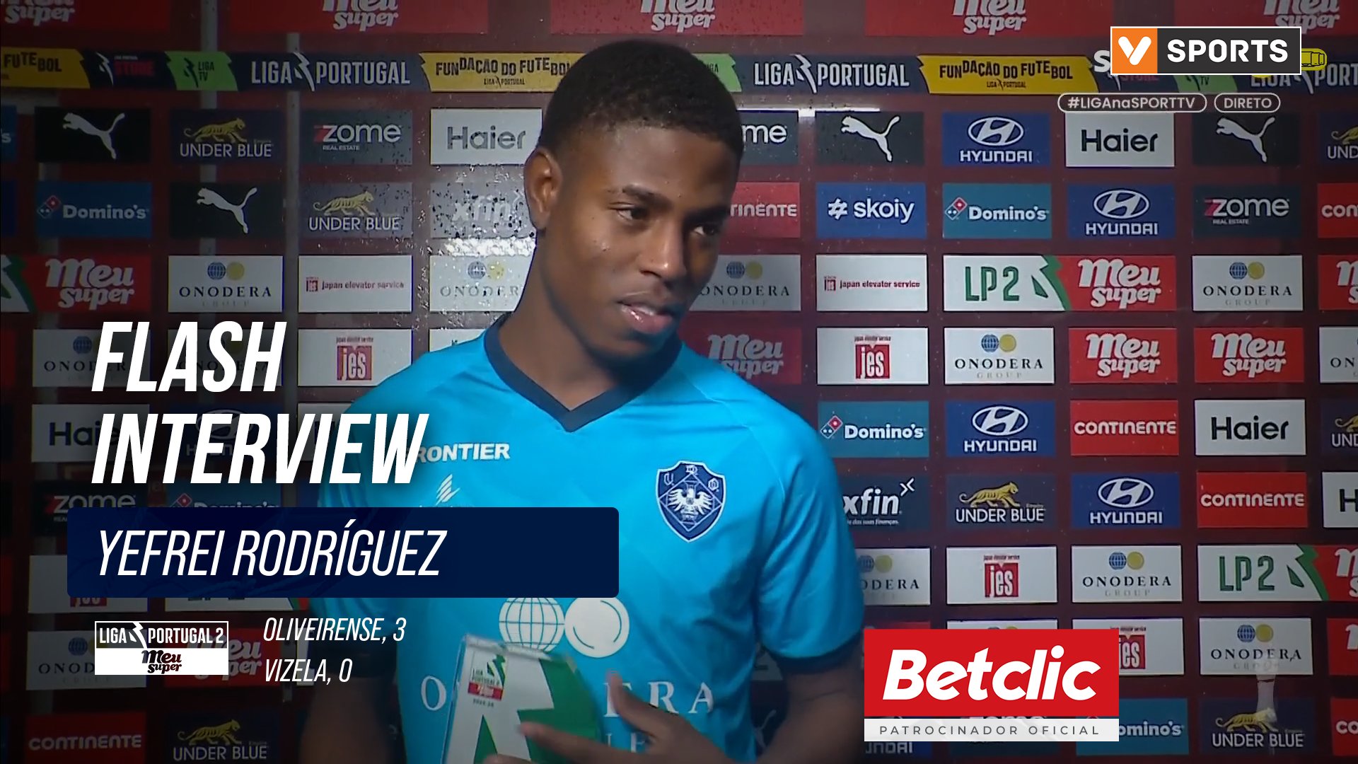 Flash Interview Yefrei Rodríguez (Oliveirense)