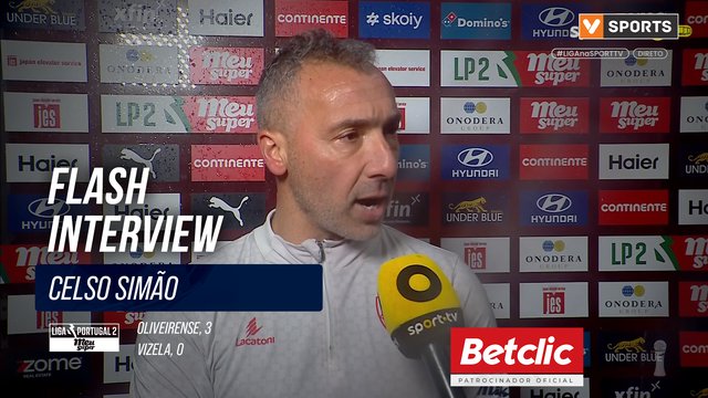 Flash Interview Celso Simão (Oliveirense)