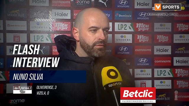 Flash Interview Nuno Silva (Vizela)