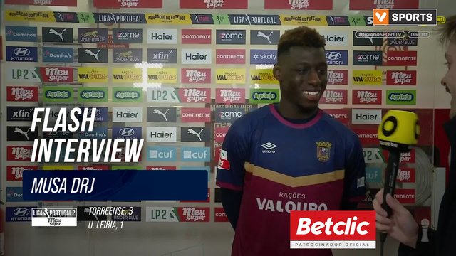 Flash Interview Musa Drj (Torreense)