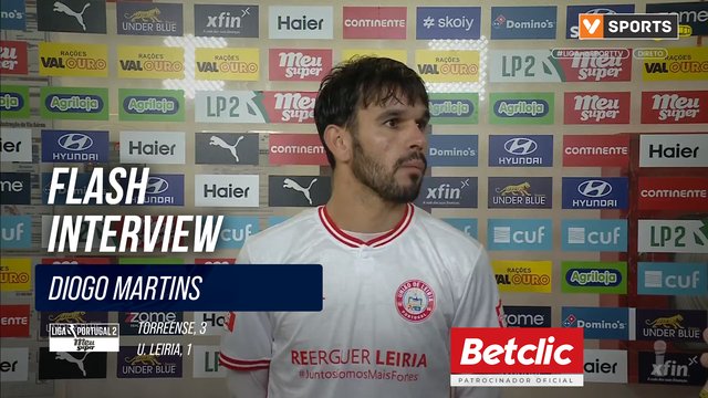 U. Leiria, Flash Interview, Diogo Martins