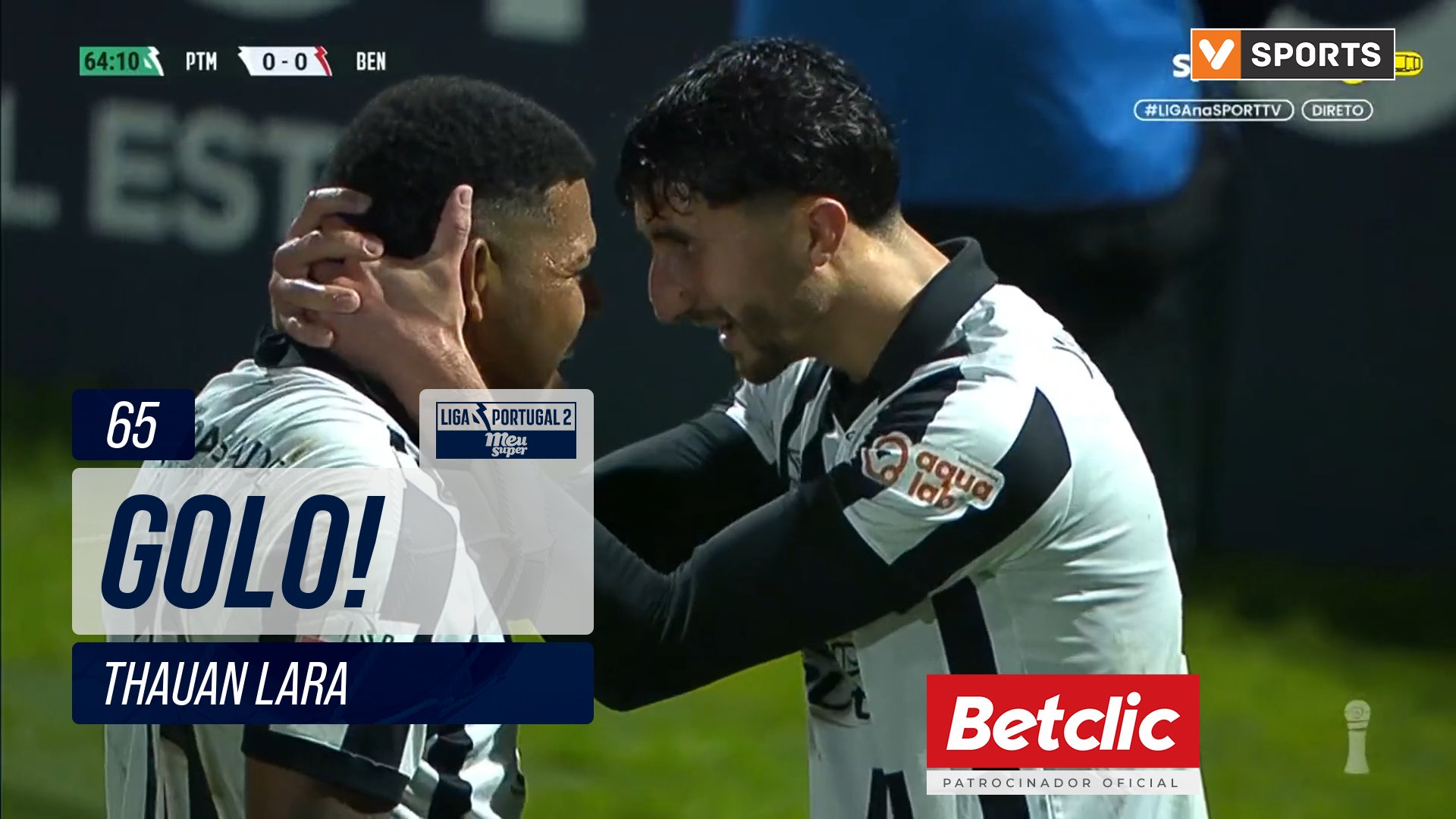 GOLO! Portimonense, Thauan Lara aos 65', Portimone...