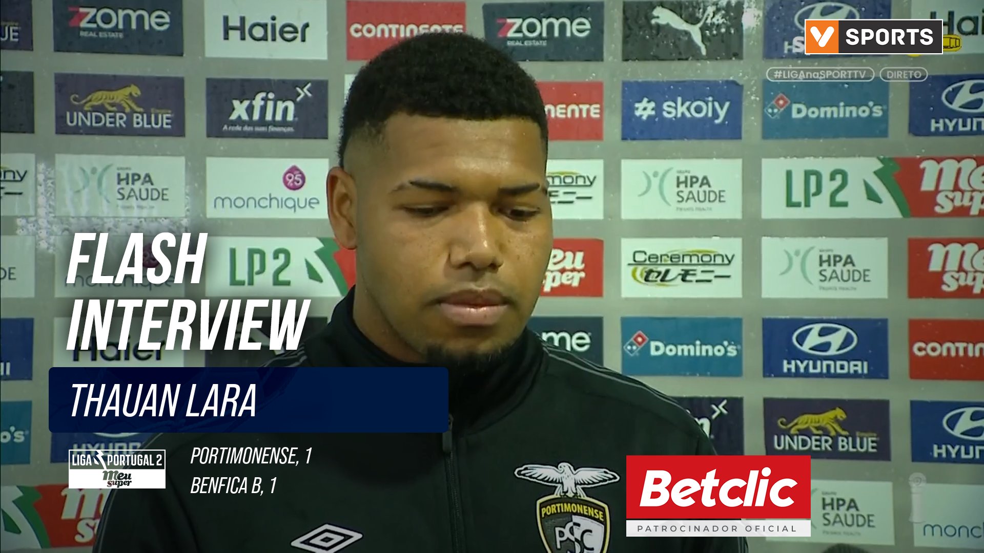 Portimonense, Flash Interview, Thauan Lara