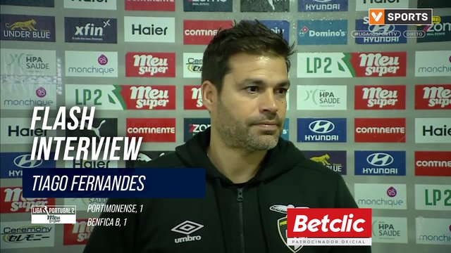 Flash Interview Tiago Fernandes (Portimonense)