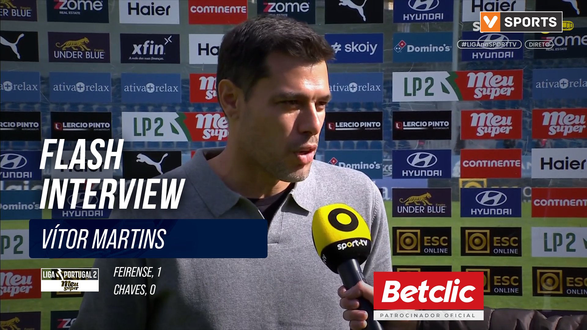 Flash Interview Vítor Martins (Chaves)