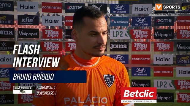 Académico, Flash Interview, Bruno Brígido