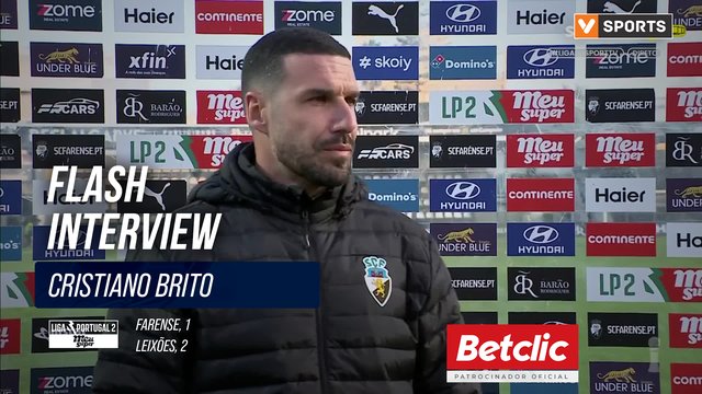 Flash Interview Cristiano Brito (Farense)