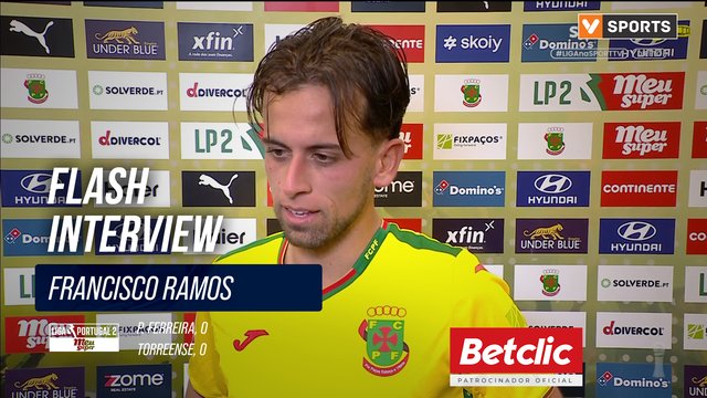 Flash Interview Francisco Ramos (P.Ferreira)