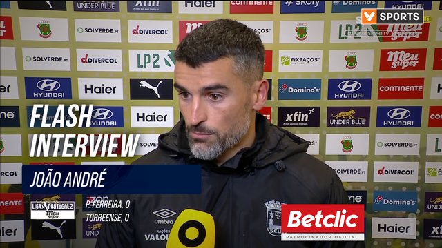 Flash Interview João André (Torreense)