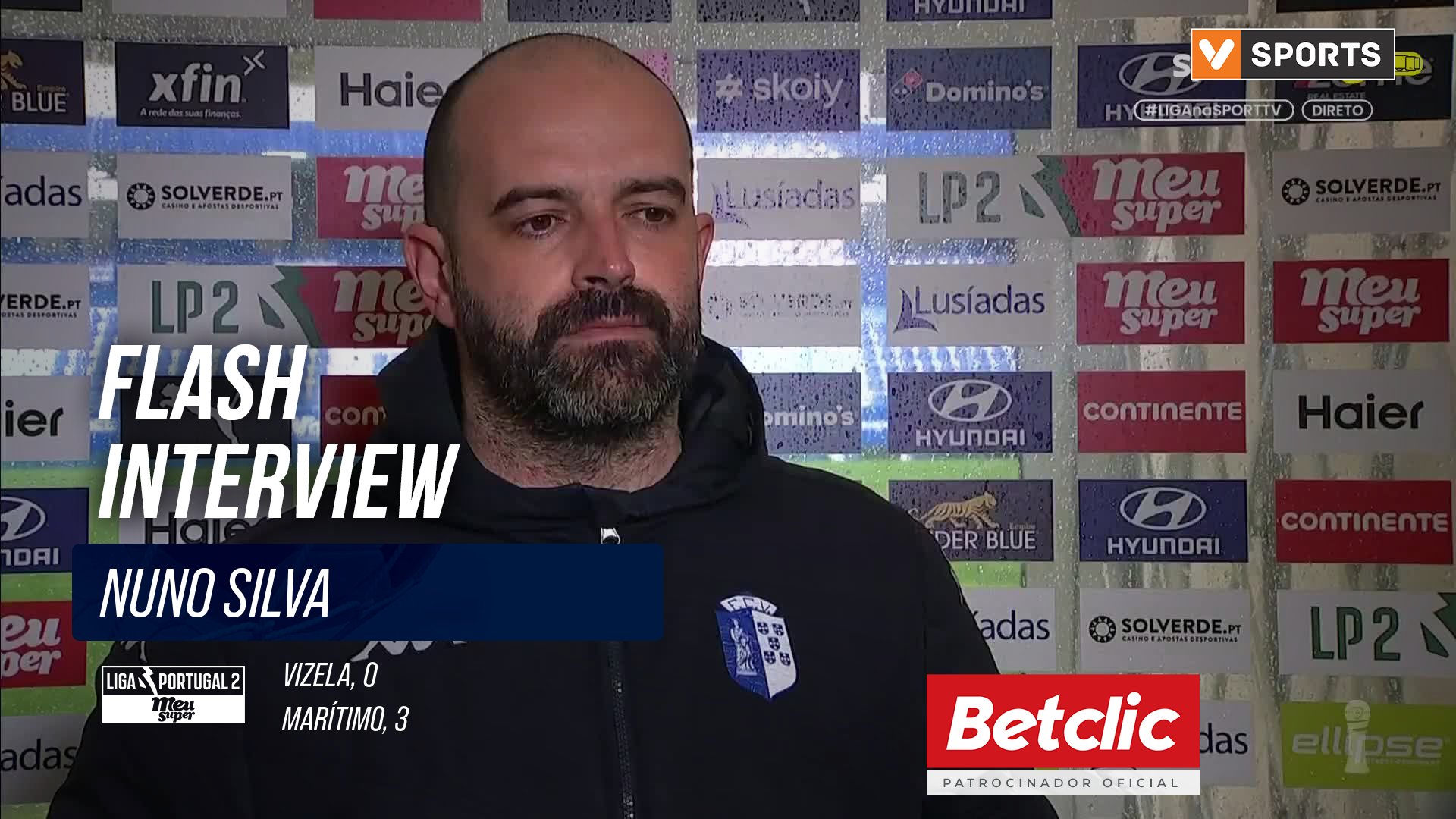 Flash Interview Nuno Silva (Vizela)