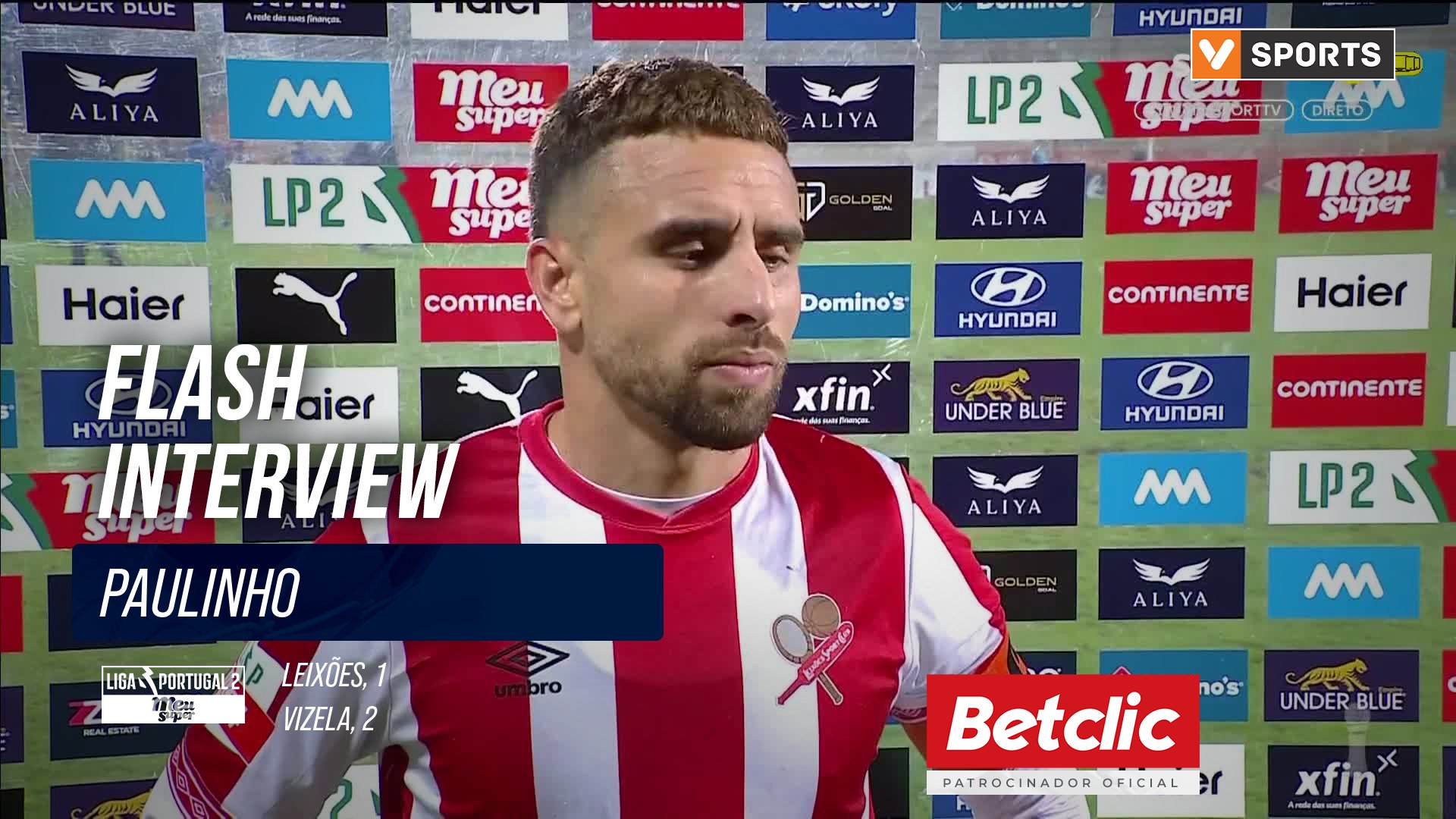 Leixões, Flash Interview, Paulinho